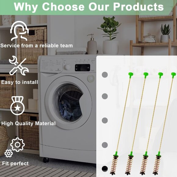 DC97-16350S DC97-16350T DC97-16350U Suspension Rod for Samsung washer - Picture 6 of 6